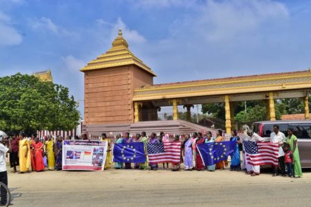 யாழில் வலிந்து காணாமல் ஆக்கப்பட்டவர்களின் உறவினர்கள் போராட்டம்!