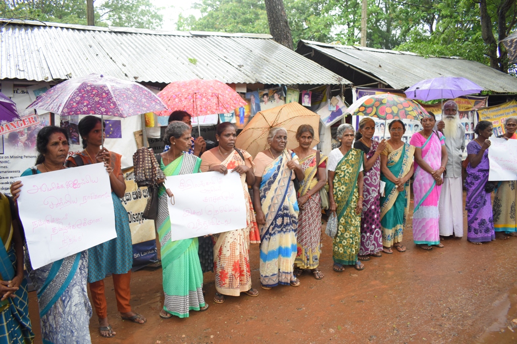 617ஆவது நாட்களாக நீதிக்காக தெருவில் நிற்கும் காணாமல் போனோரின் உறவுகள்