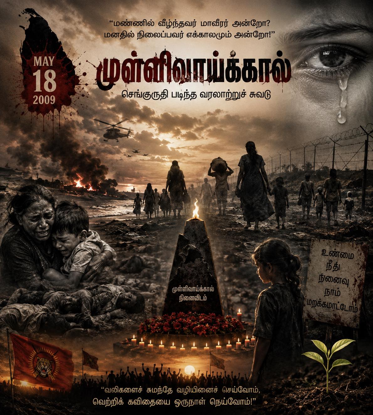 முள்ளிவாய்க்கால்: செங்குருதி படிந்த வரலாற்றுச் சுவடு